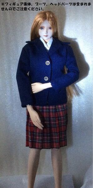 1/6サイズフィギュア用衣装 女子高生制服 ジャケットコスチューム JKS-BM-2