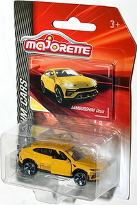  overseas edition MajoRette Lamborghini Urus Lamborghini urus yellow Majorette Tomica size 