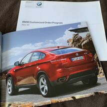 絶版 美品 BMW X6 カタログ 2008_画像5