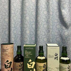 白州12年100周年ラベル、Story of the Distillery 2024、免税店限定ジャパニーズフォレスト