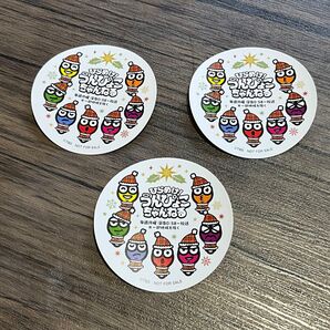 うんぴょこ学園祭 ステッカー クリスマス