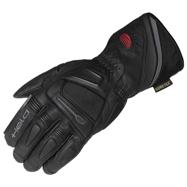 Held (ヘルド) GORE-TEX グローブ「SEASON」EU7 Sサイズ バイク グローブ ゴアテックス ブラック ゴートレザー