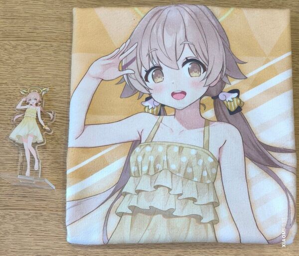 ブルーアーカイブ ヒフミ 一番くじ ビッグマイクロファイバータオル アクリルスタンド セット