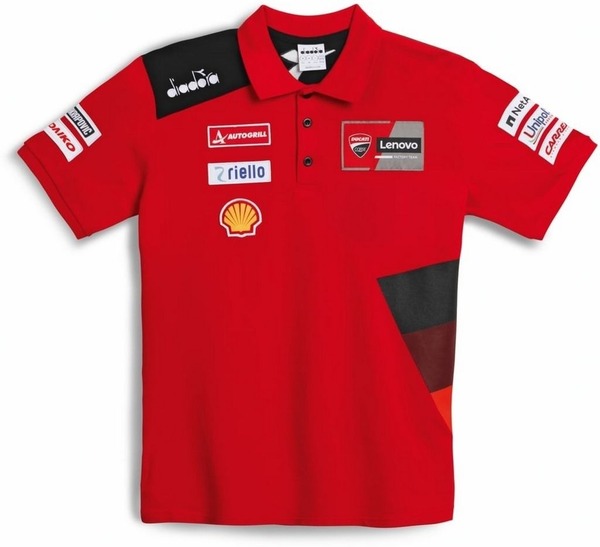 送料無料 ドゥカティ 純正 Ducati 正規品 REPLICA GP 23 POLO SHIRT ポロシャツ サイズM 987708714