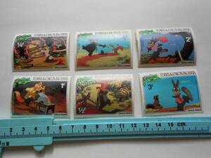  Disney stamp BTURKS&CAICOS ISLAND UNCLE REMS 1981 Walt Disney collection Mickey Mouse 