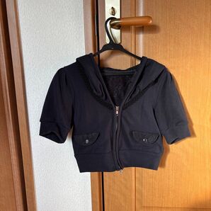 ジャケット 上着 半袖 丈が短い