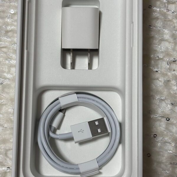 iPhone用アダプターとケーブルアップル公式 電源アダプターライトニングケーブルアップル