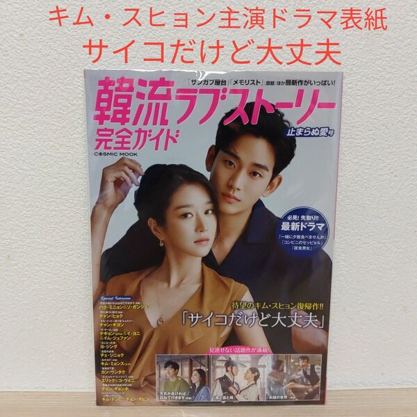 キム・スヒョン主演ドラマ表紙(サイコだけど大丈夫・ドラマ)韓流ラブストーリー完全ガイド 止まらぬ愛号