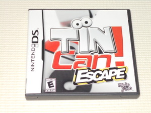 DS★TIN CAN! ESCAPE 海外版(国内本体動作可能)★箱付・説明書付・ソフト付