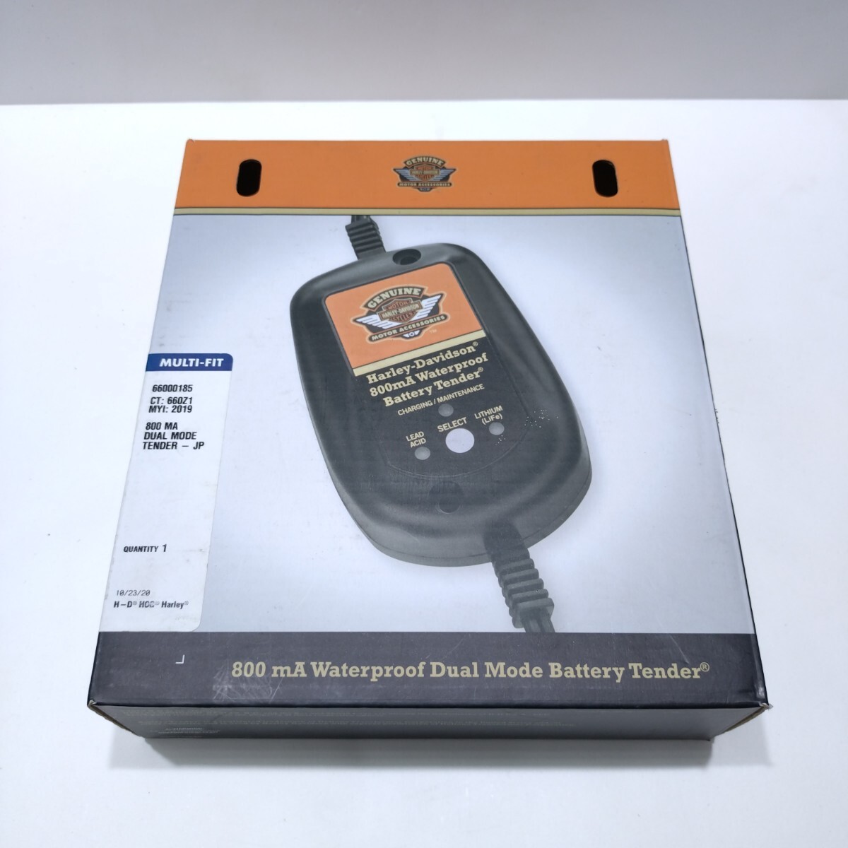 ハーレーダビッドソン 純正 バッテリーチャージャー 充電器 100V