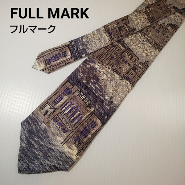 FULL MARK フルマーク ネクタイ 建物デザイン