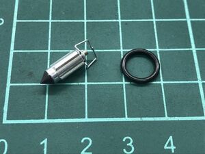 SUZUKI バンディット400 GK7AA フロートバルブ&Oリング13370-44B00統一 13370-02D01 02D00 キャブレター ミクニBST オーバーフロー原因