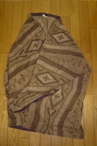 NATIVE JACQUARD BLANKET CAPE