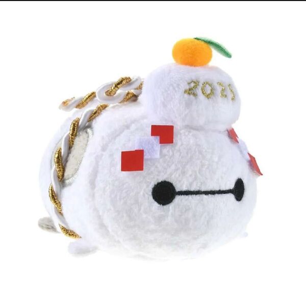 ツムツム ぬいぐるみ ベイマックス TSUM TSUM NEW YEAR 2025 鏡餅 お正月 ディズニーストア ディズニー