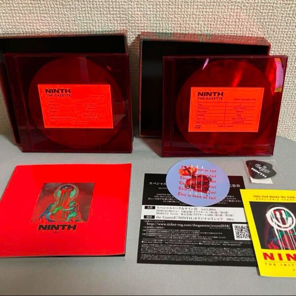theGazettE NINTH 特典ピック付 THE GAZETTE NINTH 完全生産限定盤 2DVD付