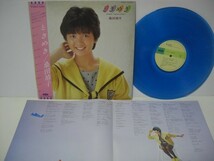 ■桑田靖子 / ときめき / 帯付き LP (カラーレコード) ■_画像3