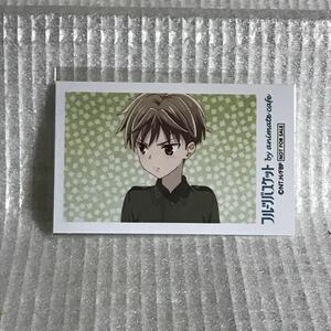  Fruits Basket 3 times eyes Special made photo card [ light .] anime ito Cafe limitation 