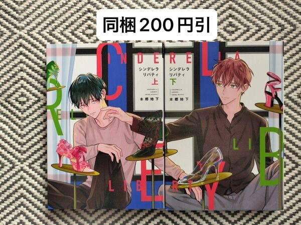 「シンデレラリバティ 上下巻」本郷地下 ※即購入、無言取引OK ※同梱は事前確認必要