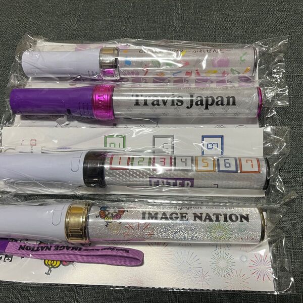 Travis Japanペンライト4本セット