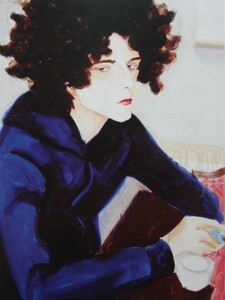 Elizabeth Peyton、Berlin (Tony)、希少画集画、新品額装付 choco