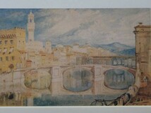 J・M・W・ターナー、フィレンツェ、希少画集画、新品額装付、y321_画像1