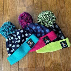 スボルメ svolme ニット帽 ニットキャップ ワインレッド