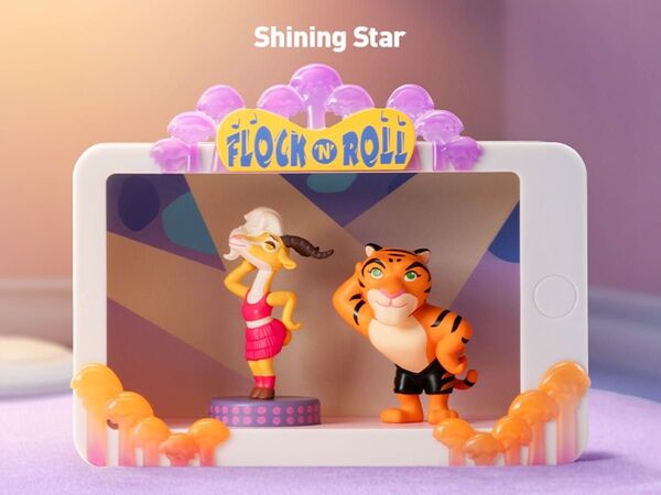 POP MART/DISNEY ZOOTOPIA ハイライト モーメント シリーズ シーンセット(Shining Star)