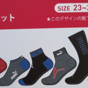 【23cm〜25cm】靴下 プーマ