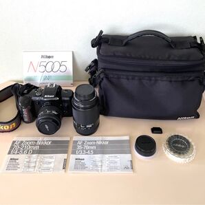 Nikon N5005ニコン カメラ&レンズ ニッコール70-210 35-70