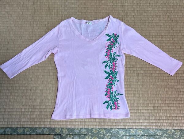 マウナロアTシャツ Vネック S