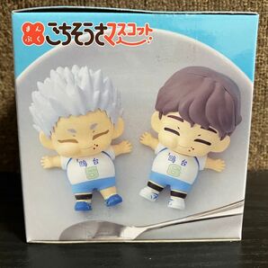【全二種コンプ】ハイキュー!! 星海光来 昼神幸郎 鴎台高校 まんぷくごちそうさマスコット ミニフィギュア