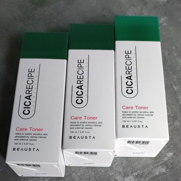 【超大幅値下げ】BEAUSTA(ビュースタ) Cicaケアトナー (150mL)3個セット