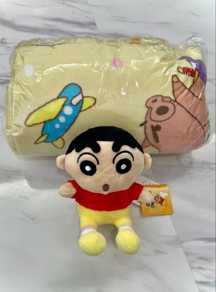 クレヨンしんちゃん ブランケット&ぬいぐるみセット