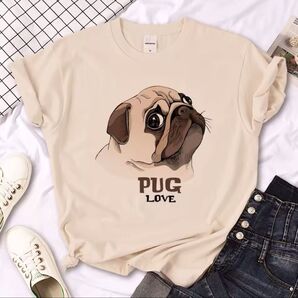 アニマルTシャツ パグ