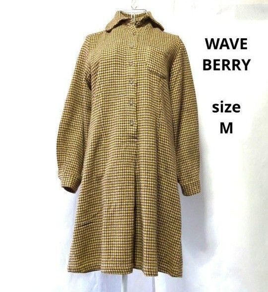 WAVE BERRY 膝丈ワンピース ロングワンピース シャツワンピース ワンピース