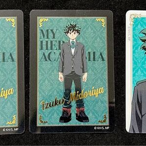 ヒロアカ 緑谷出久 ポップアップ 箔押しカード