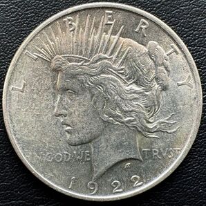 1922年 アメリカ合衆国 銀貨 ピースドル