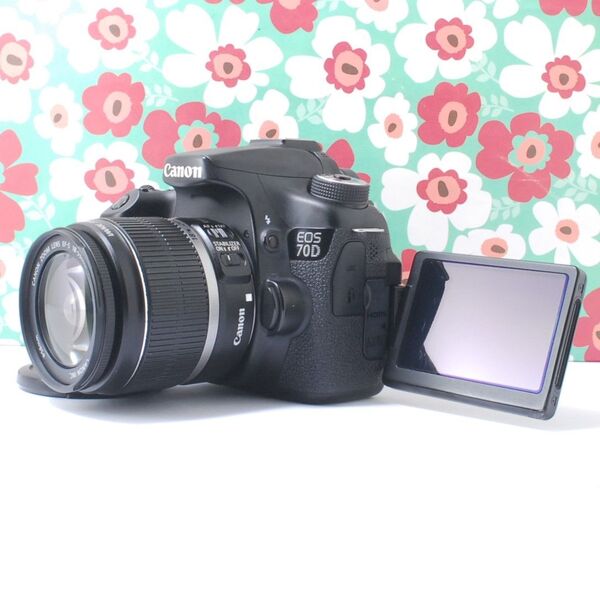 ★Wi-Fi搭載 ★Canon EOS 70D★高画質★動画撮影★大人気★