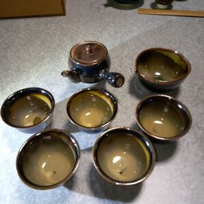 越中瀬戸焼き 茶器セット