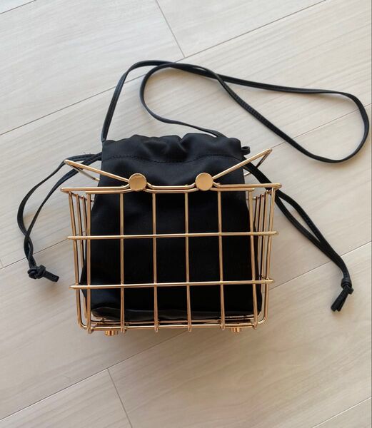 【タグ付美品】ZANCHETTI ザンケッティ マーケットバッグ