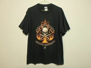 アメリカ海兵隊 BLACK,INK スカル Tシャツ L