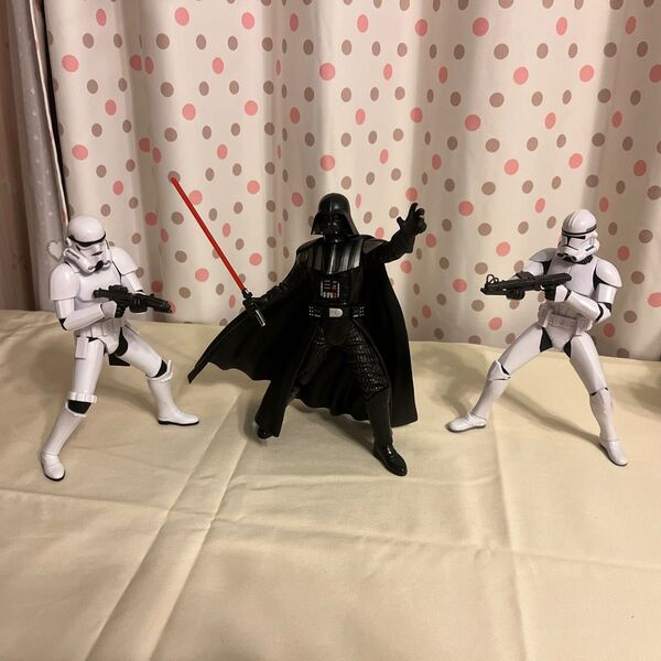 スターウォーズ フィギュア3体セット ダースベーダー ストームトルーパー