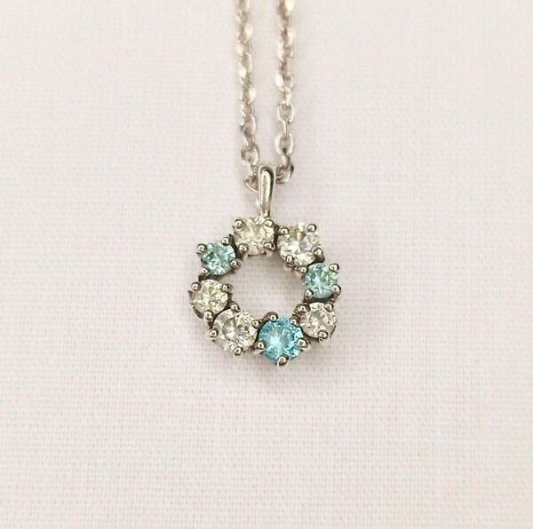 4℃ サークル シルバー ネックレス