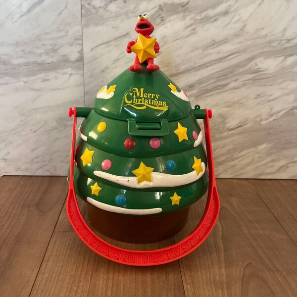 エルモ セサミストリート ポッコーンバケツ USJクリスマス