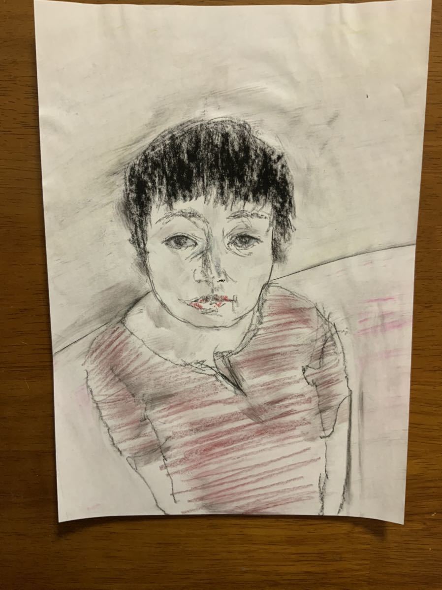 アーチスト hiro C オリジナル ありそん, 美術品, 絵画, 人物画