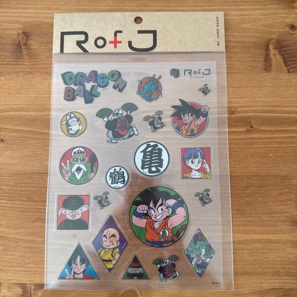 RofJ BY JUMP SHOP ドラゴンボール ステッカー