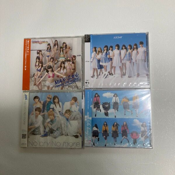AKB48.スーパーガール.トリプルA CD4枚