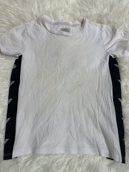 アルマーニ Tシャツ 半袖Tシャツ 100cm 白