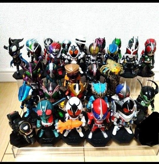 仮面ライダー31体+バイク1台 ワーコレ フィギュア
