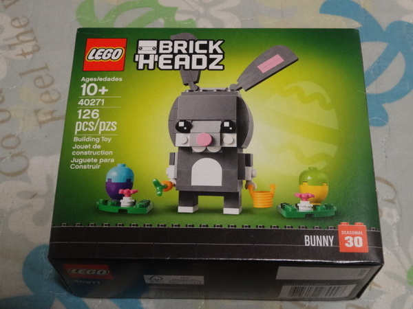 LEGO レゴ 40271☆BRICK HEADZ ブリックヘッズ イースターバニー☆シーゾナル☆限定☆新品未開封☆